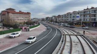 Konyada Adliye - Şehir Hastanesi Raylı Sistem bağlantısında sona yaklaşıldı