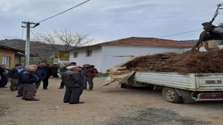 Köşkte köklü kestane fidanları üreticilere dağıtıldı