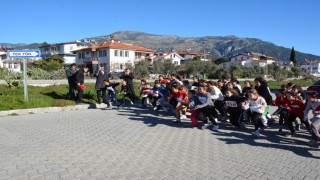Köyceğizde Atatürk yol koşusu yapıldı