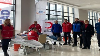 Kütahya AFADtan kan bağışına destek