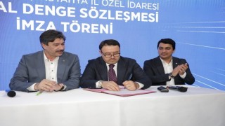 Kütahya İl Özel İdaresinde Sosyal denge tazminatı sözleşmesi sevinci