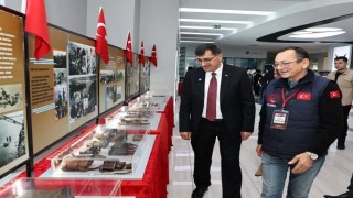 Kütahyada Çanakkale Ruhu ile Geçmişe Yolculuk sergisi