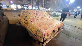 Kütahyada Dilek Arabası ilgi odağı oldu