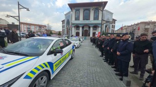 Kütahyada güvenlik güçlerine 78 araç tahsis edildi