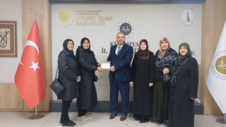 Kütahyada Kuran Kursu kursiyerlerinden Gazzeye destek
