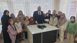 Kütahyada Kuran Kursu öğrencilerinden Filistine anlamlı bağış