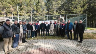 Kuyucakta 1200 adet kestane fidanı dağıtıldı