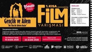 Malatyada 1. Kısa Film Festivalinde son başvuru 15 Aralık