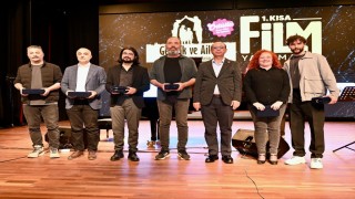 Malatyada 1. Kısa Film Yarışmasının ödülleri törenle sahiplerini buldu