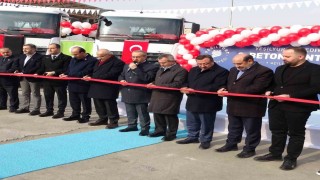 Malatyada 70 milyon TLlik beton santrali hizmete açıldı