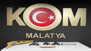 Malatyada ruhsatsız silah operasyonu: 1 gözaltı