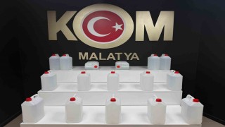 Malatyada sahte alkol operasyonu
