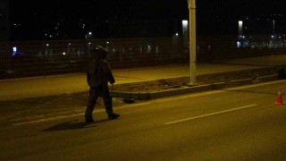 Malatyada şüpheli çanta fünye ile patlatıldı