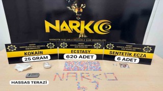 Mardinde 620 adet uyuşturucu hap ele geçirildi