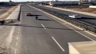 Mardinde makas atan motosiklet sürücüsü yakalandı