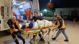 Marketin yük asansöründe sıkışan işçi ağır yaralandı