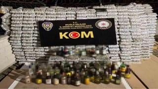 Marmariste 4 bin 166 litre kaçak içki ele geçirildi
