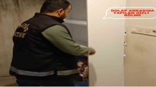Masaj salonunda fuhşa sürüklenen 9 yabancı uyruklu kadın gizli bölmeden çıktı