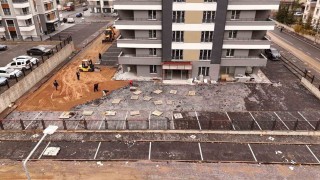 Melikgazide yaşam alanları modern görünüme kavuşuyor