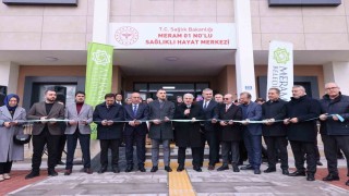 Meramda Aymanas ASM ve Sağlıklı Hayat Merkezi açıldı