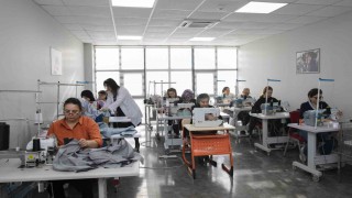 Mersinde giyim üretim kurslarına büyük ilgi