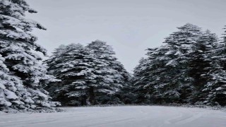 Meteorolojinin uyardığı Çankırıda kar yağışı etkili oldu