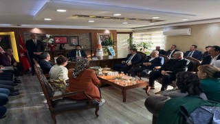 MHP Etimesgut İlçe Başkanı Muratgülden AK Parti Etmisgut İlçe Başkanı Şankazana ziyaret