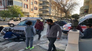Milasta ticari araç ile çarpışan motosiklet sürücüsü yaralandı
