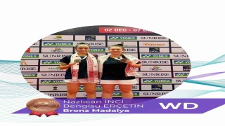 Milli badmintoncular Erçetin ve İnciden Guwahati Mastersta bronz madalya
