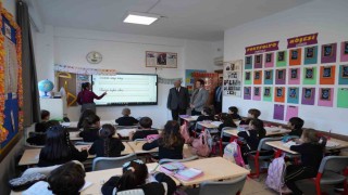 Milli Eğitim Müdürü Çay, Muğla Teknoloji Kolejinde incelemelerde bulundu