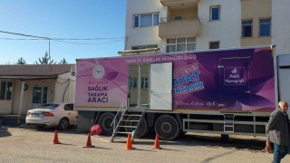 Mobil kanser tarama aracı Başkalede