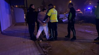 Motosiklet sürücüsü hem ehliyetsiz hem alkollü çıktı