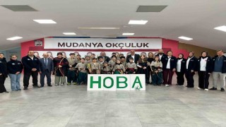 Mudanyada öğrencilere yönelik okçuluk etkinliği büyük ilgi gördü