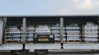Muğlada 4 ton 737 litre sahte alkol ele geçirildi