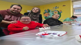 Muğlada özel bireyler engelleri sanatla aştı