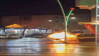 Muşta şüpheli çanta fünye ile patlatıldı