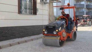 Nazilli Belediyesi Yeni Mahalledeki taş döşeme çalışmasını tamamladı