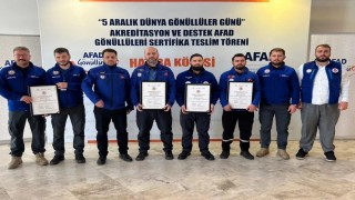 Nazilli Müftülüğü Arama Kurtarma Ekibi sertifikasını aldı