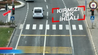 Nevşehirde dron ile trafik denetimleri artırıldı