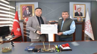 Niğde Süt Üreticileri Birliğine 1. Derece Tarımsal Örgüt belgesi