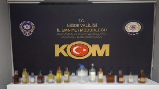 Niğdede sahte alkol operasyonu: 7 şüpheli yakalandı