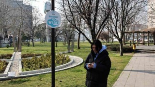 Nilüferde ücretsiz internet noktası 40a ulaştı