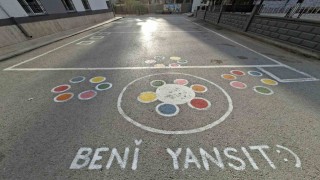 NÖHÜ gönüllü öğrencilerinden Selçuk İlkokuluna renkli dokunuş