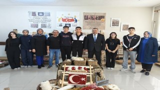 Öğrenciler ilçenin geleneğini okulda yaşatıyor