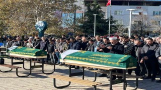Öldürüp intihar etmişti, kızıyla yanyana toprağa verildi