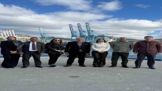 OMSAN Yönetim Kurulu Başkanı Ergun Arıburnu, Tanger Med Limanını inceledi