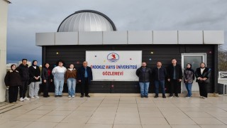 OMÜde Astronomi Eğitim/İş Gölgeleme Programı tamamlandı