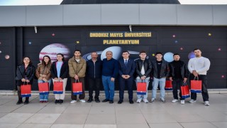 OMÜde UyumFest25te derece alan öğrencilere özel gezi