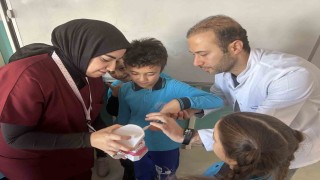 OMÜden minik kalplere sağlık dokunuşu