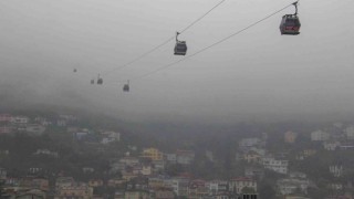 Orduda sis kartpostallık manzara oluşturdu